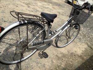 久米郡久米南町で引き取り回収から処分までした自転車