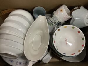 久米郡美咲町で引き取り回収から処分までした食器