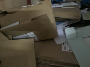 岡山市北区で引き取り回収から処分までした不用品