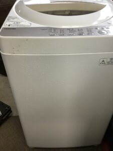 真庭市久世で引き取り回収から処分までした洗濯機