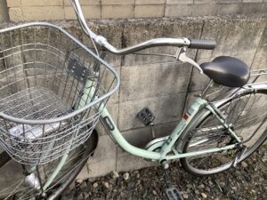 総社市駅前で引き取り回収から処分までした自転車