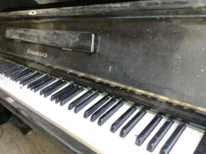 岡山市北区で引き取り回収から処分までしたピアノ