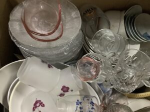 井原市西江原町で引き取り回収から処分までした食器