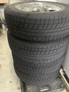 笠岡市吉浜で引き取り回収から処分までしたアルミタイヤ
