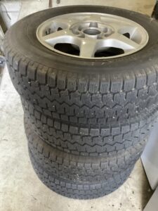 都窪郡早島町で引き取り回収から処分までしたアルミタイヤ