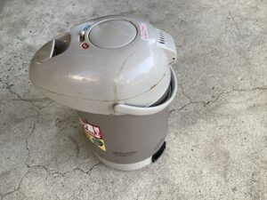 加賀郡吉備中央町で引き取り回収から処分までした家電
