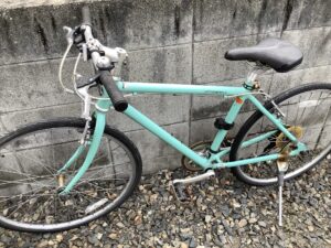 久米郡美咲町で引き取り回収から処分までした自転車