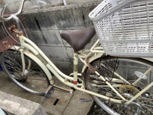 勝田郡奈義町で引き取り回収から処分までした自転車